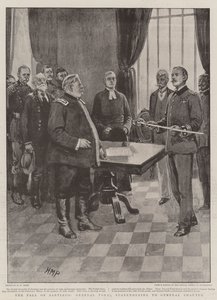 Santiagos fall, general Toral overgir seg til general Shafter